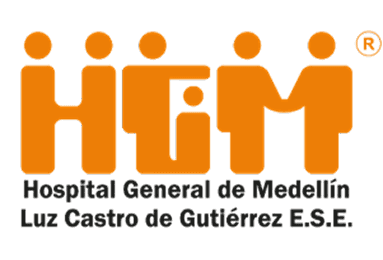 Logo HGM Hospital General de Medellin Luz Castro de Gutierrez