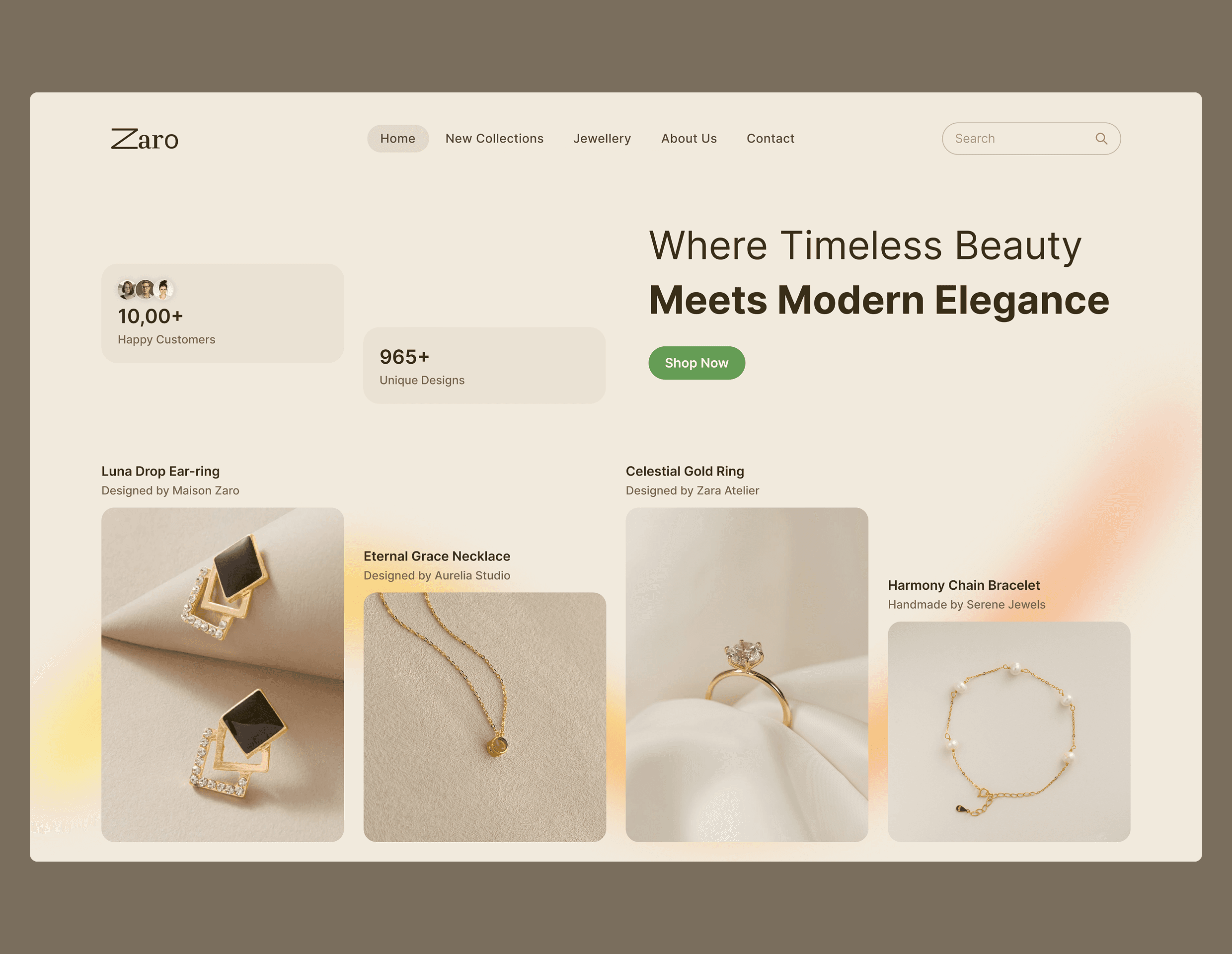 Product Design, Web Design, Web Site, Team Section, Zaro#Zahravisuals