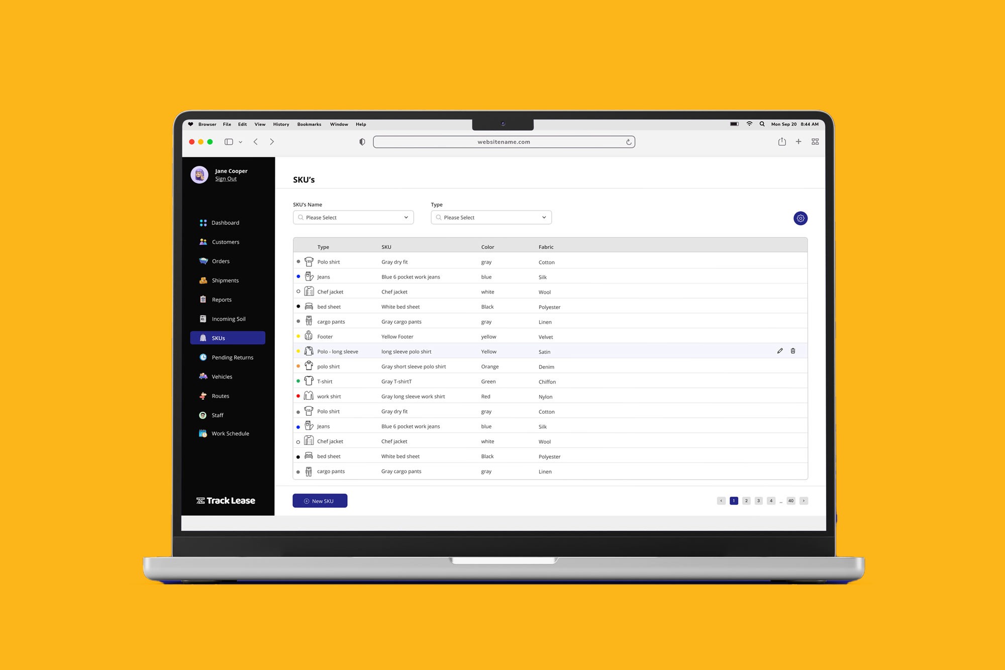 Credit score tracking