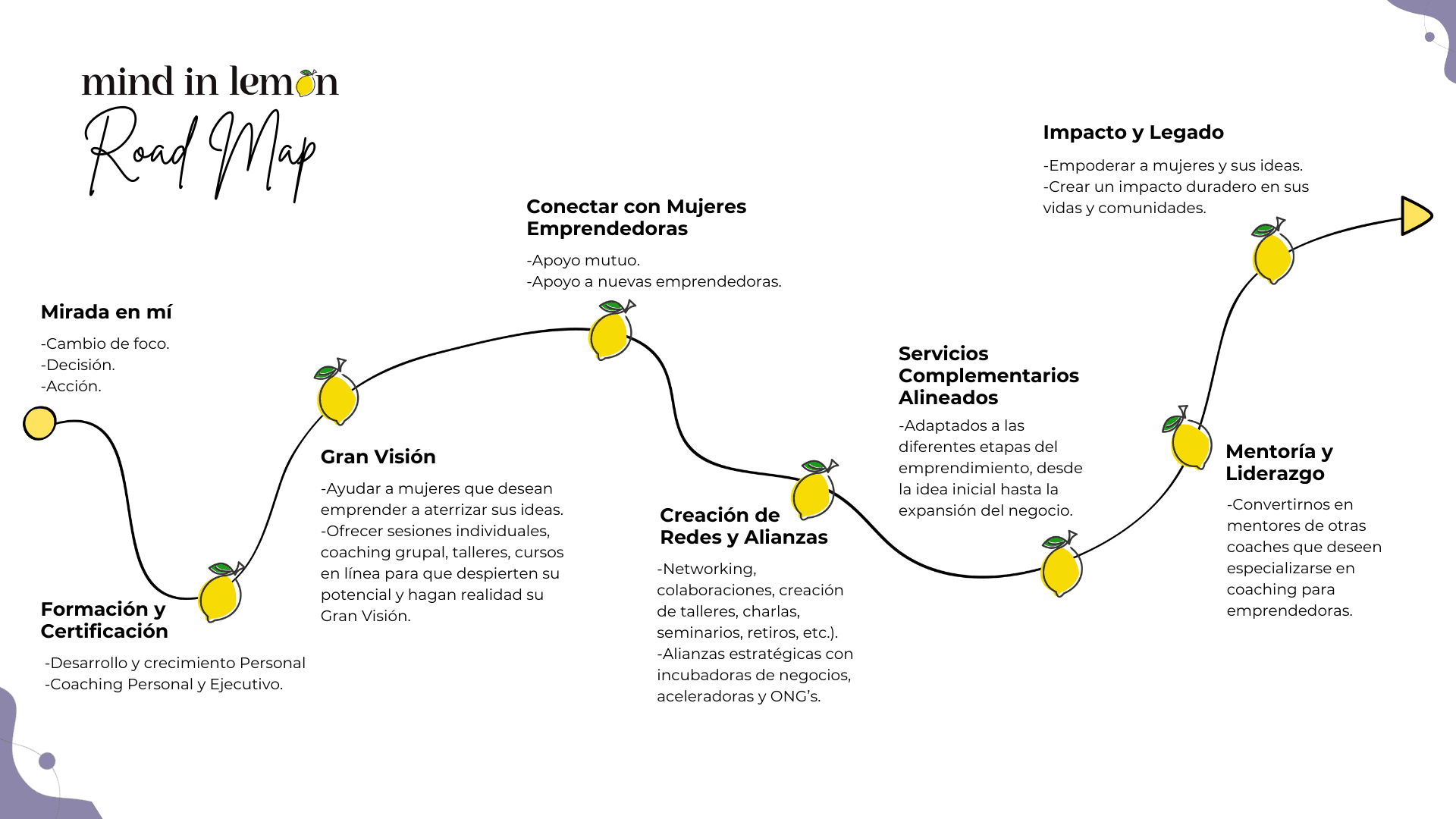 Mind in Lemon Roadmap