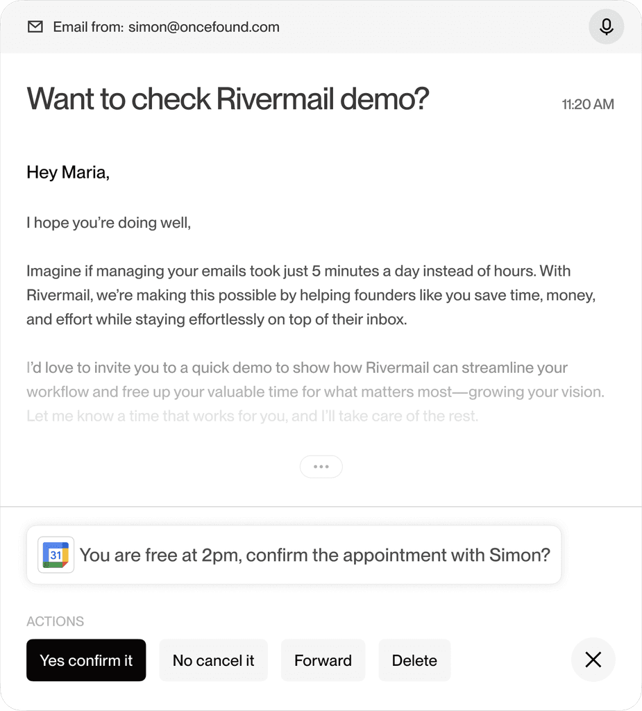 Rivermail Prototype