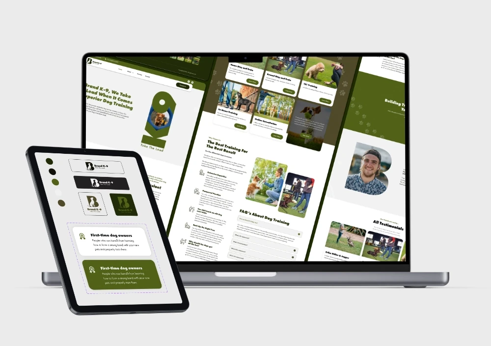 Visual Representation of Brand and Web Design