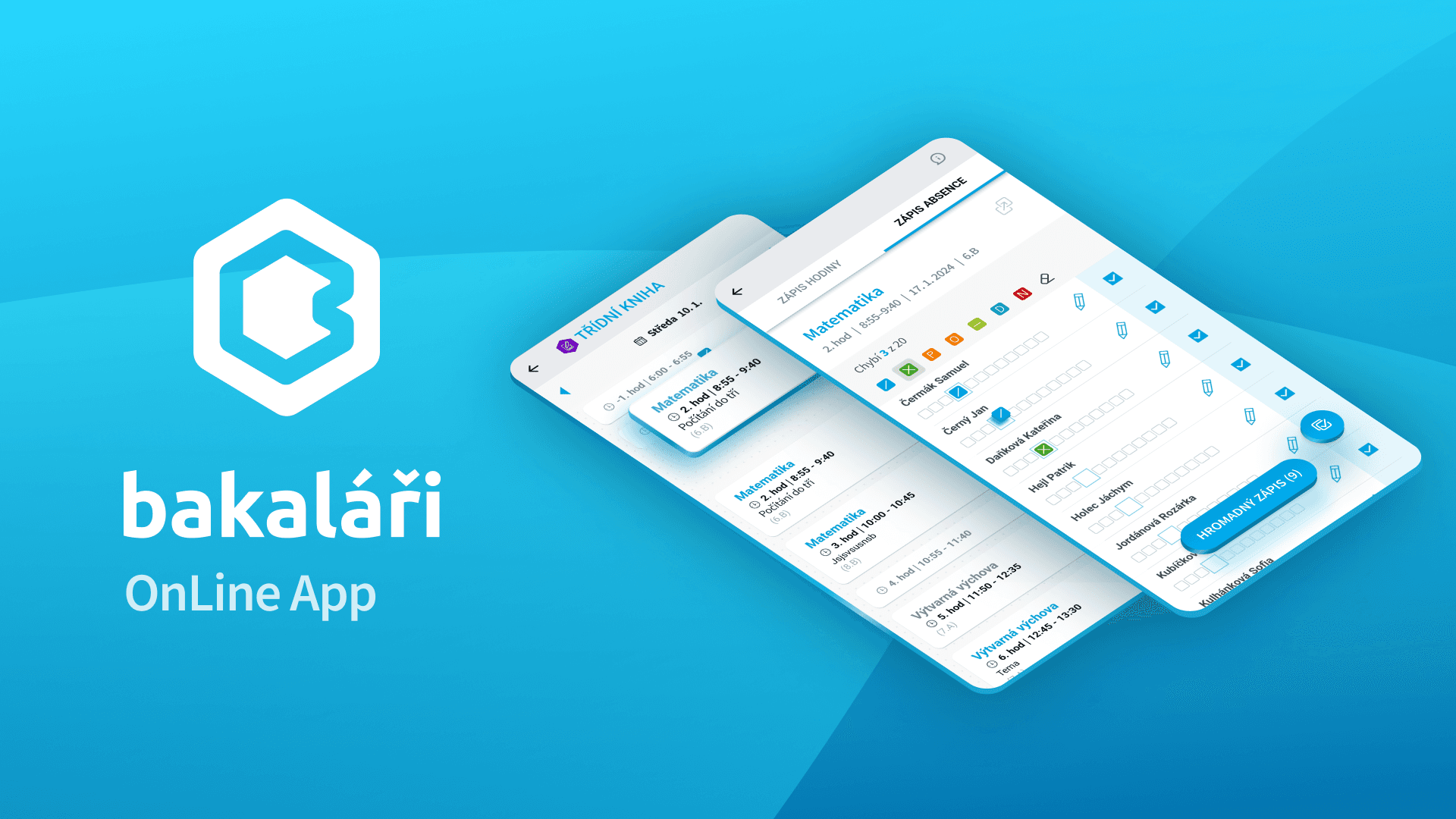 Bakaláři mobile Flutter app netglade