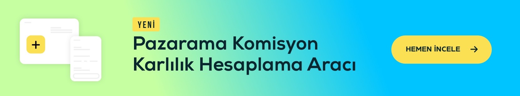 Pazarama Komisyon Hesaplama Aracı