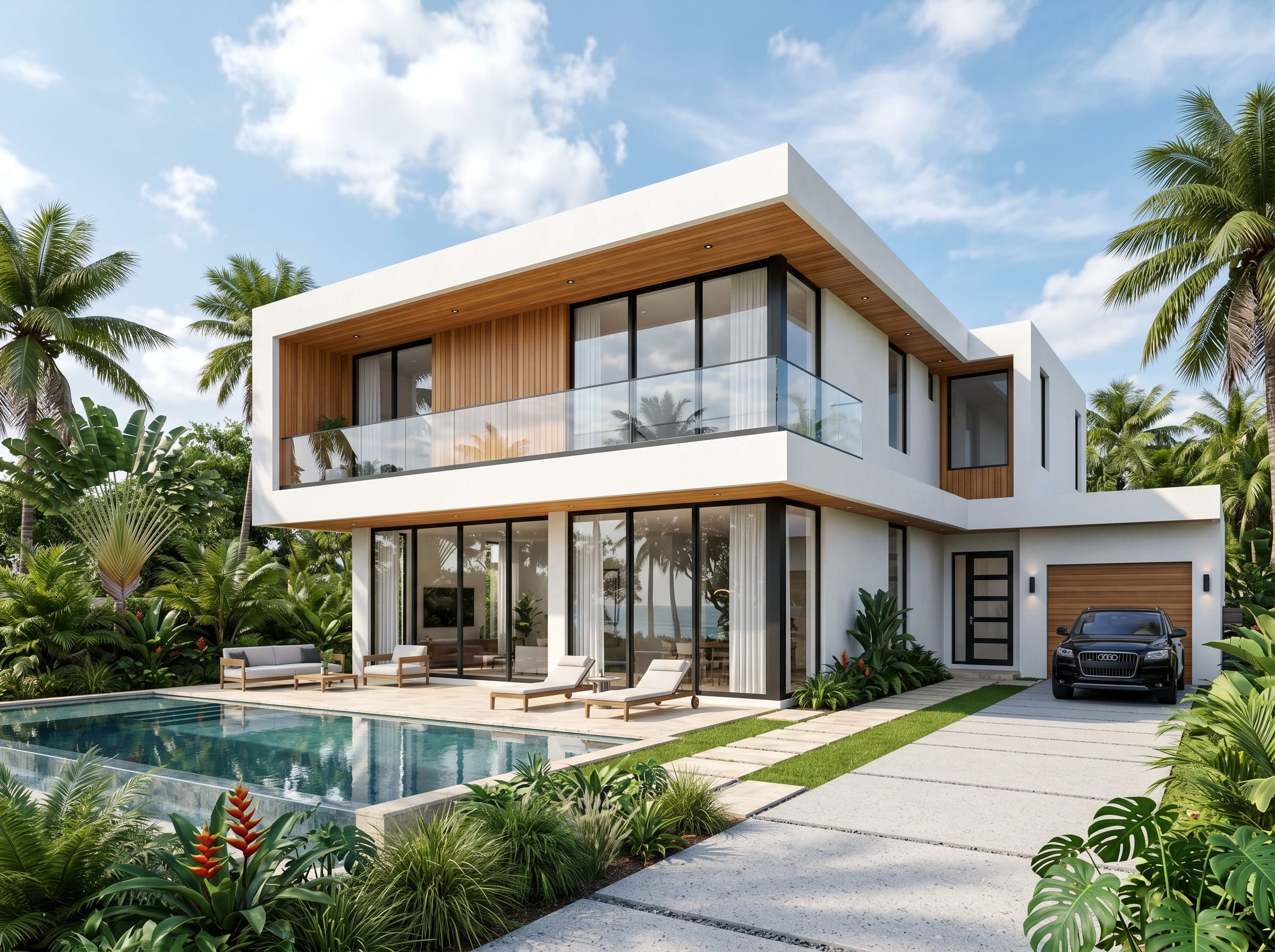 Luxury property exterior