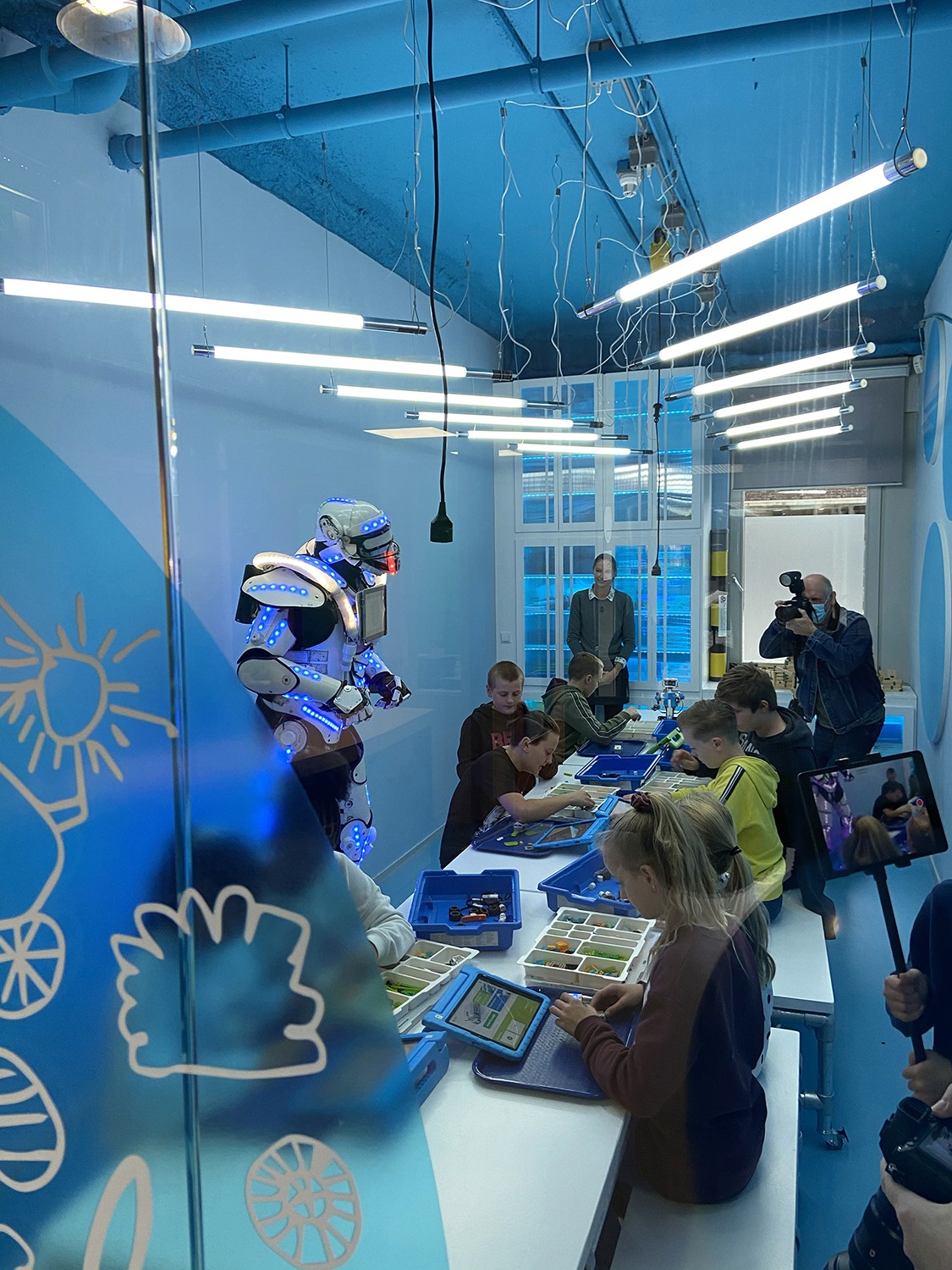 Grafisch ontwerp Skillslab kinderen aan de slag