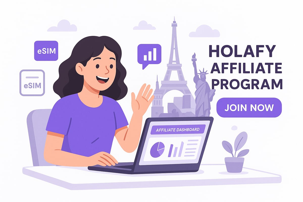 Step-by-Step: How to Join and Set Up as a Holafly Affiliate