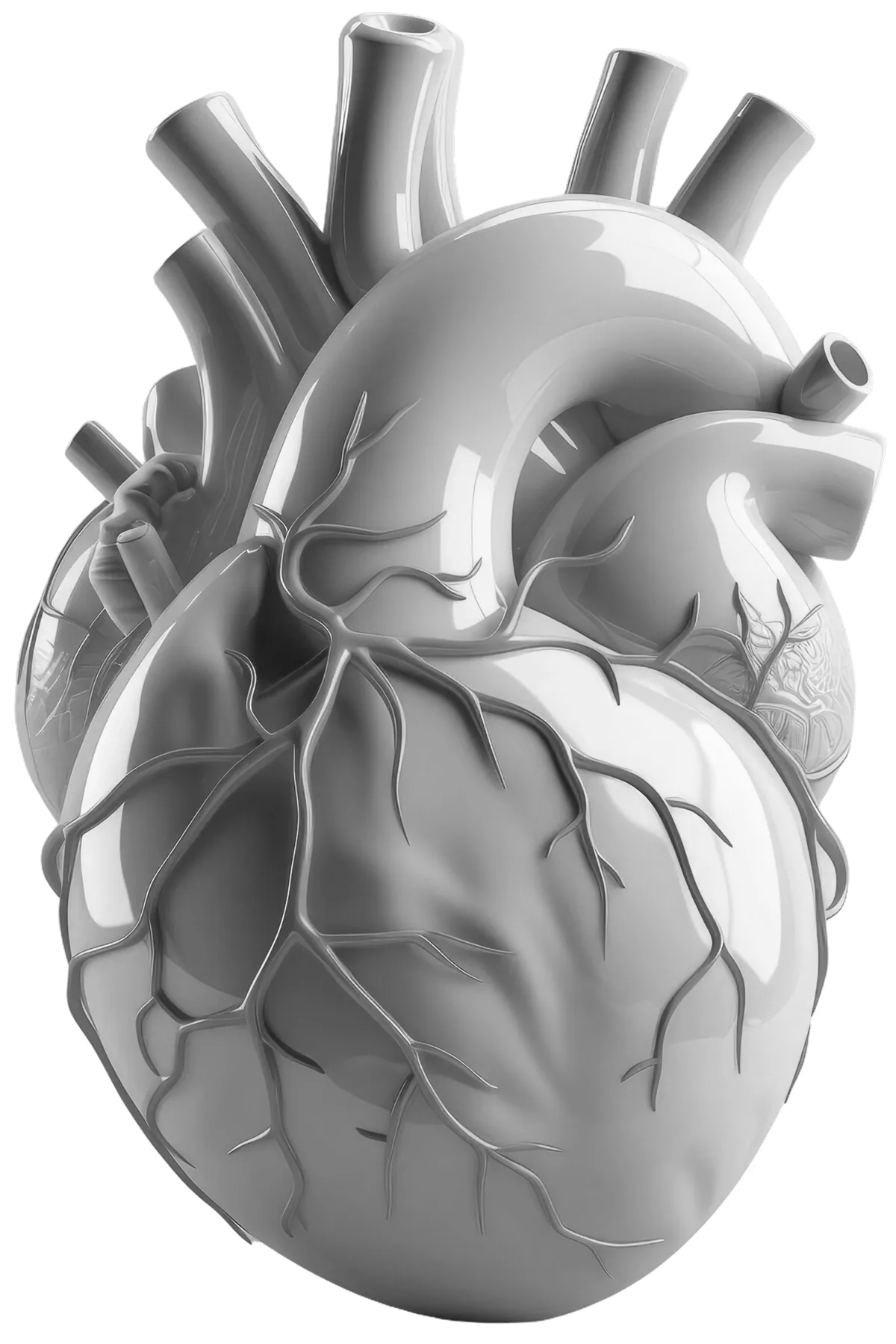 Anatomical heart illustration