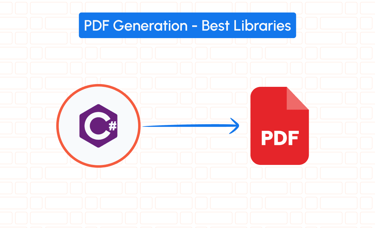 Best pdf libraries c-sharp 2025