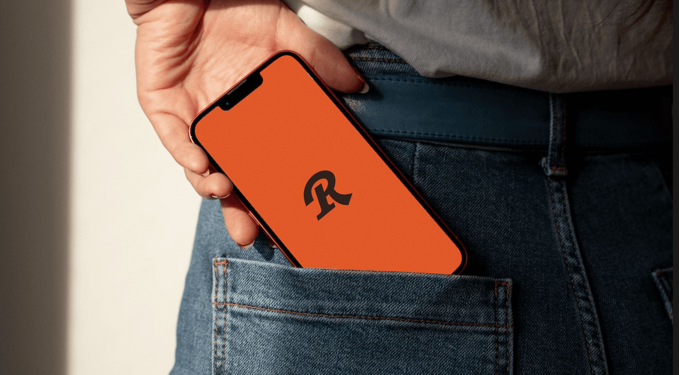 Phone in the Pocket mockup