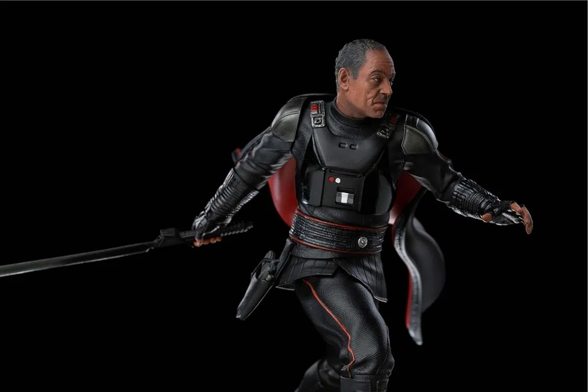 Iron Studios 1:10 scale Moff Gideon statue.