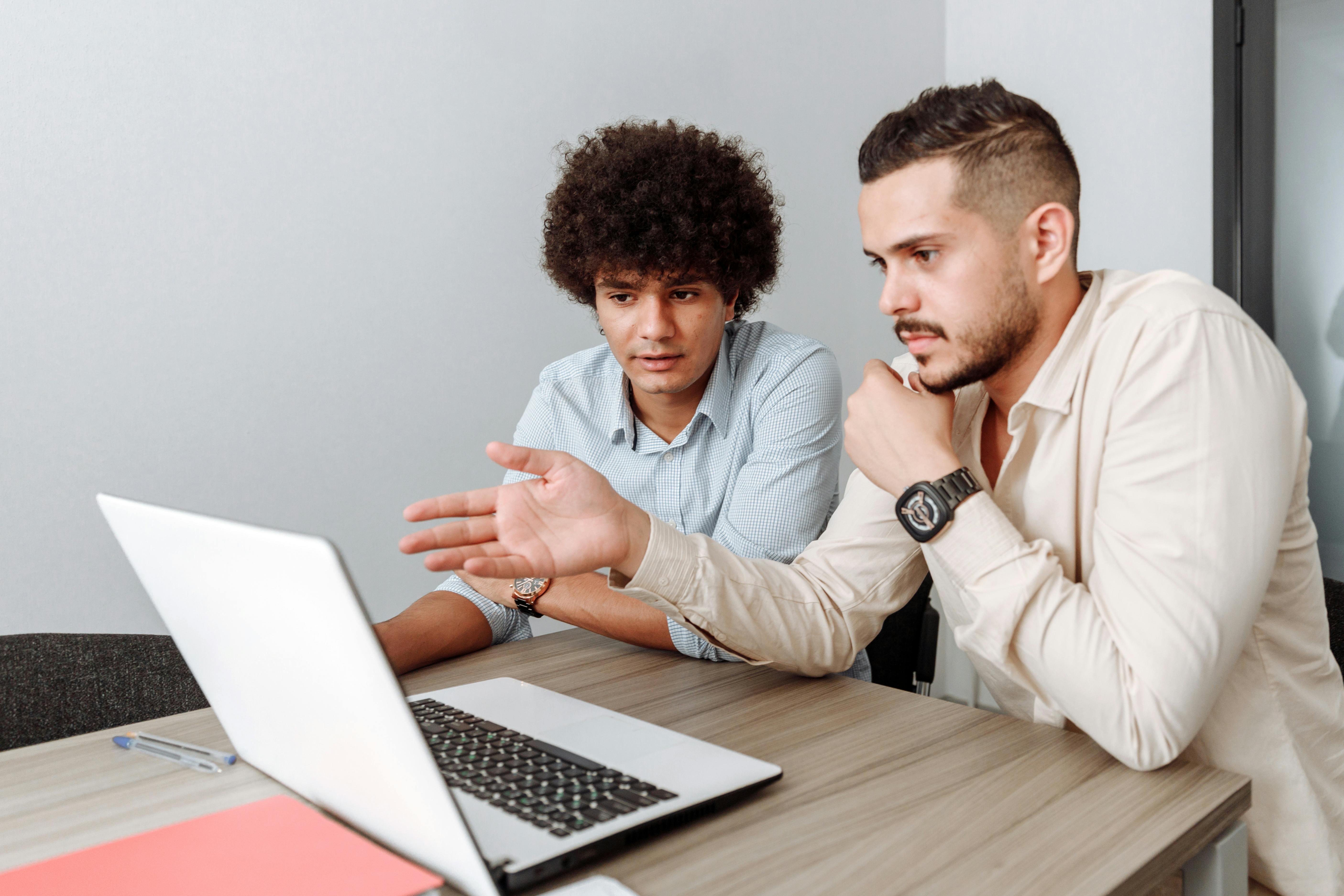 Man using a finance broker for his mortgage