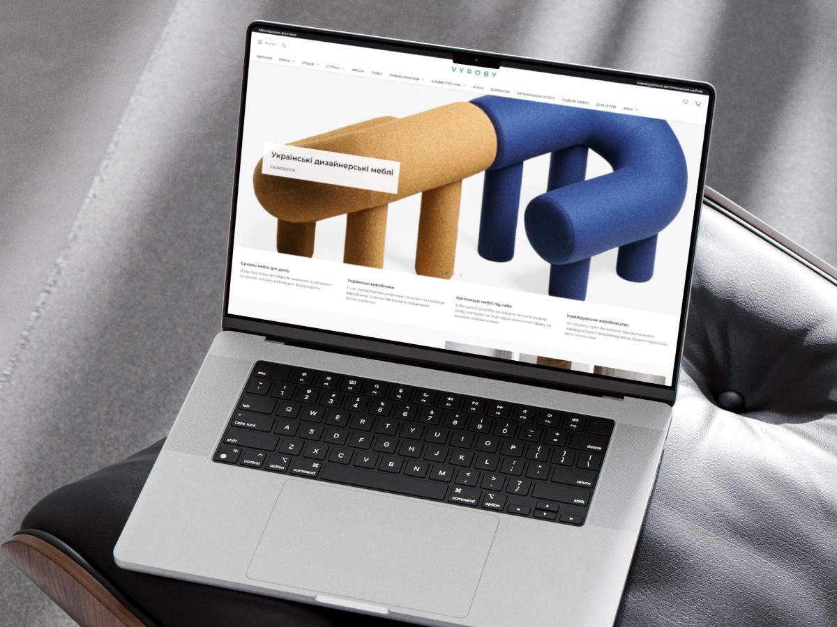 eCommerce website development for a furniture marketplace