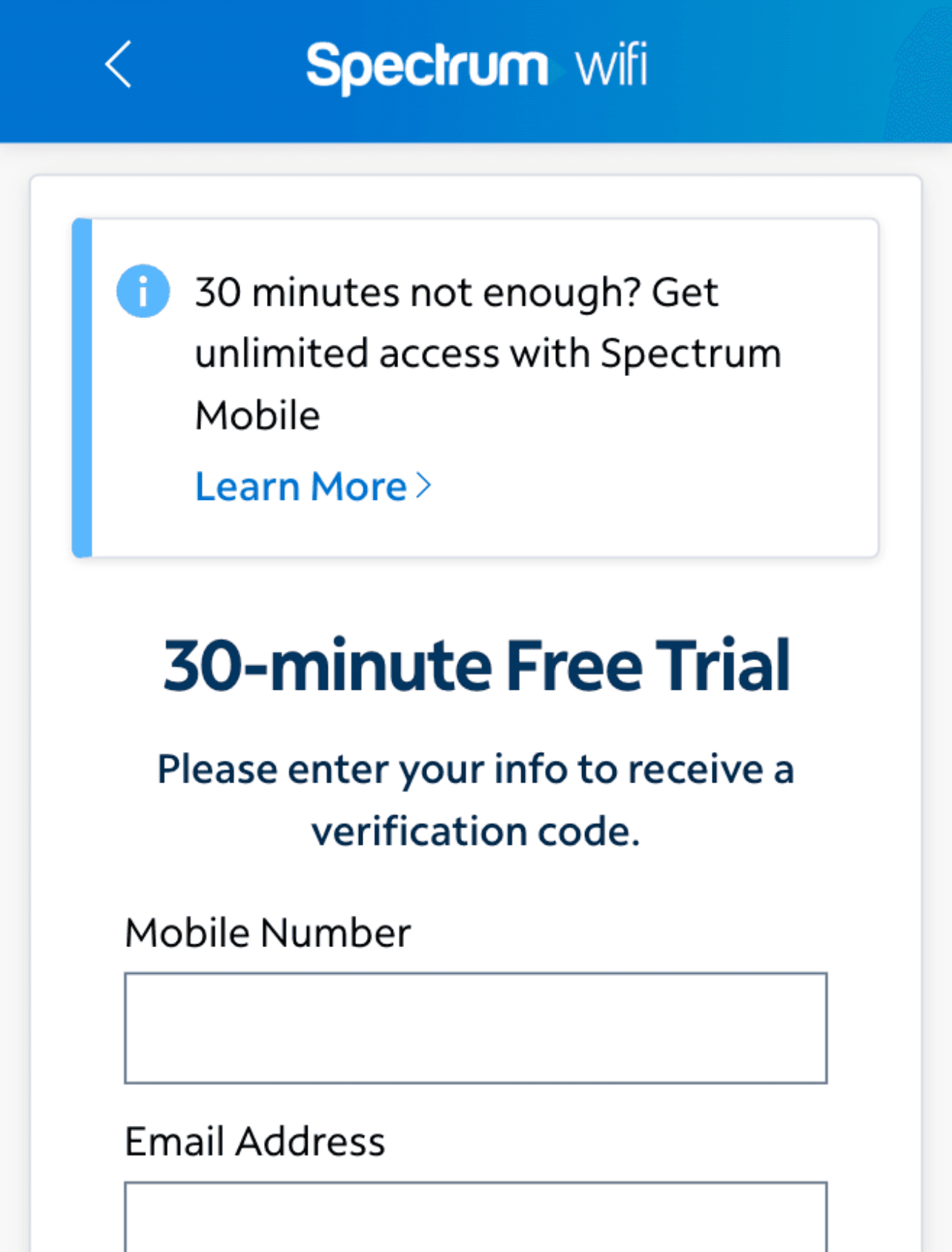 WIFI portal