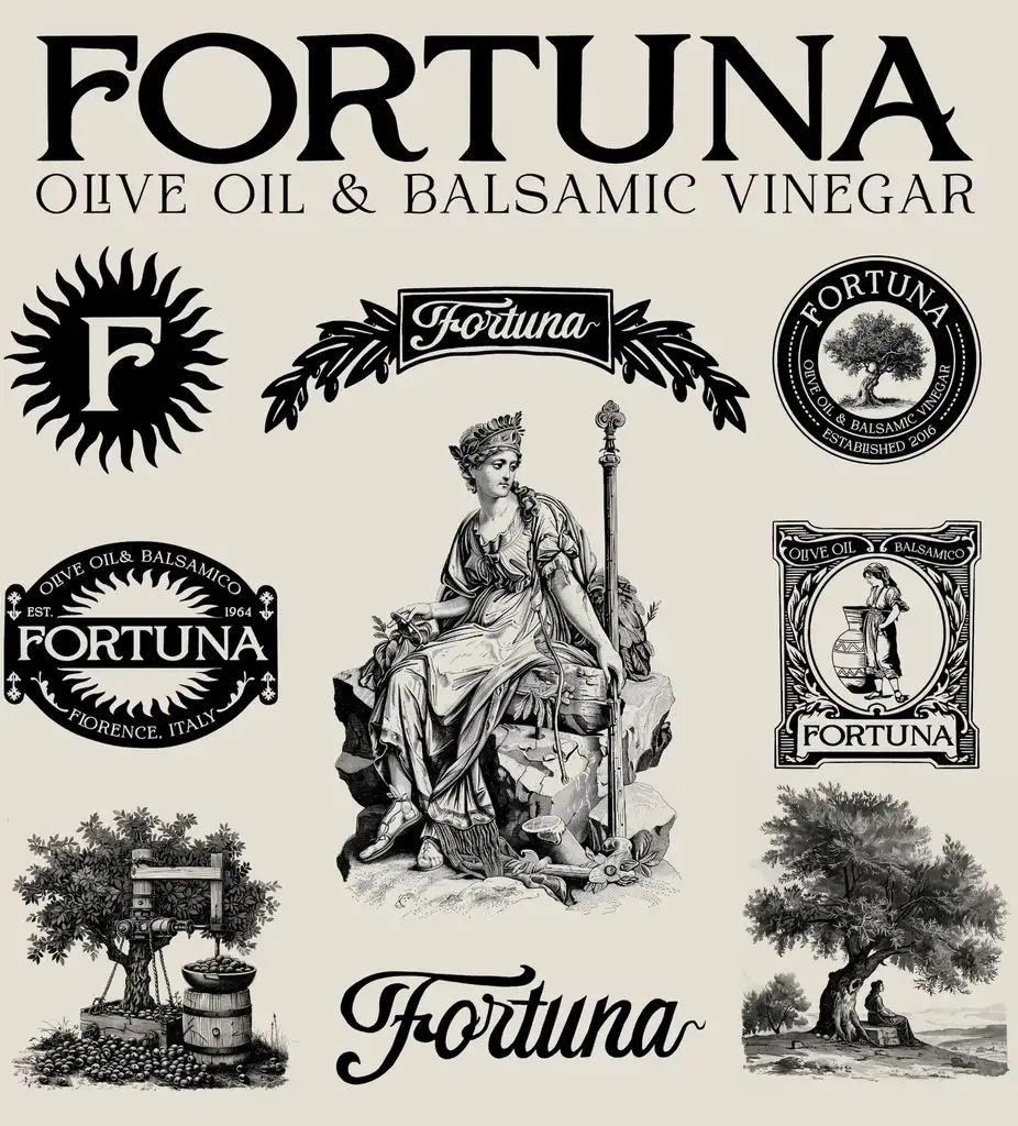 Fortuna Olive Oil Brand Kit
