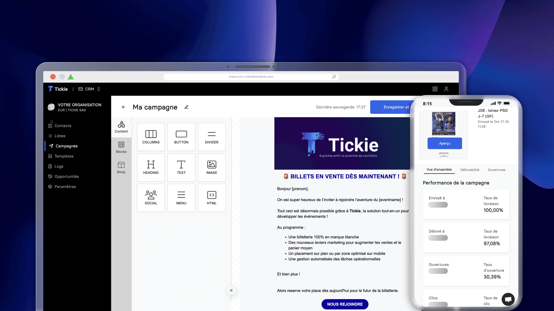 Tickie CRM