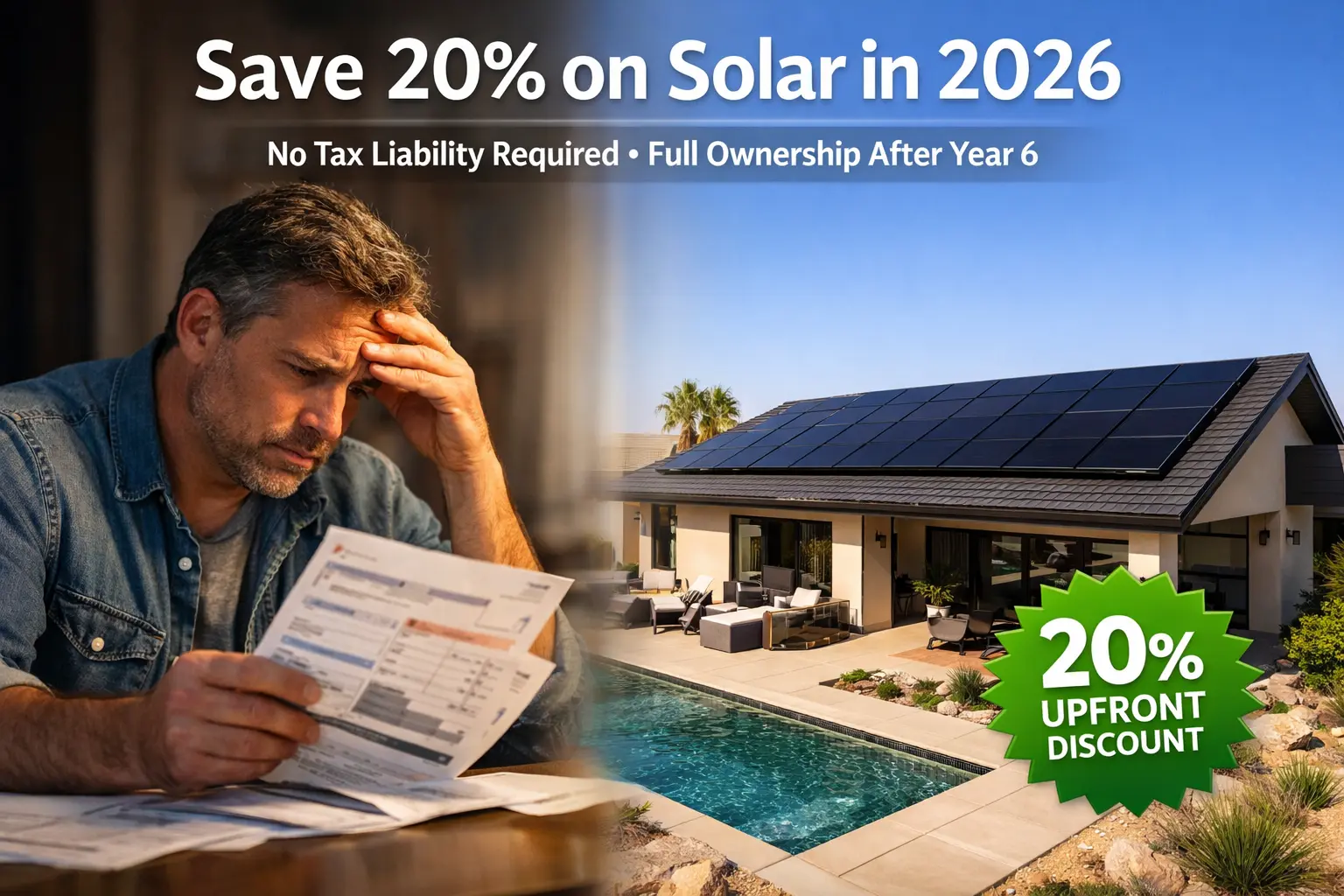 Save 20% on Solar in 2026