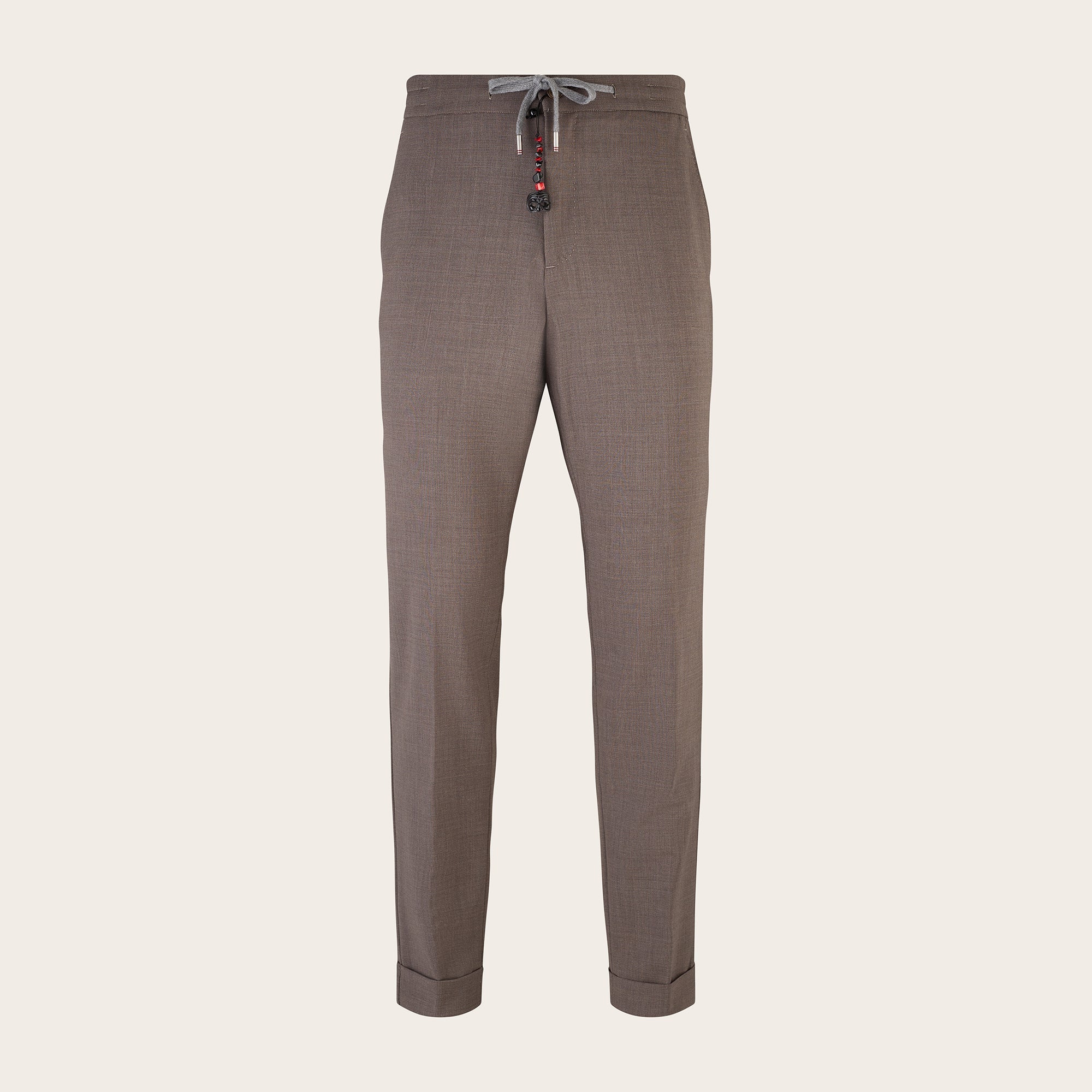 Caracciolo Wool Trousers - Mandelli UK