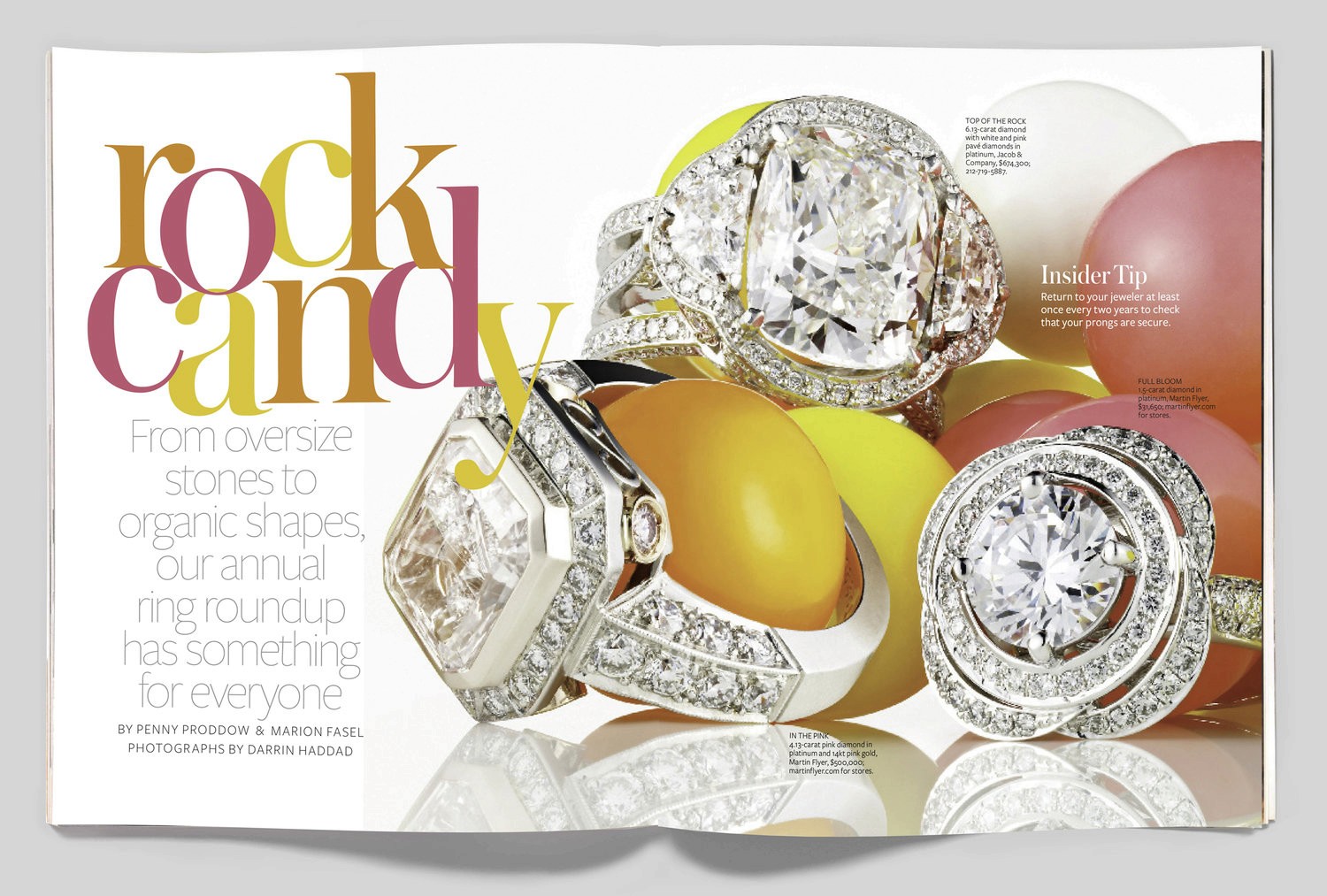 Jennifer Bowles magazine spread