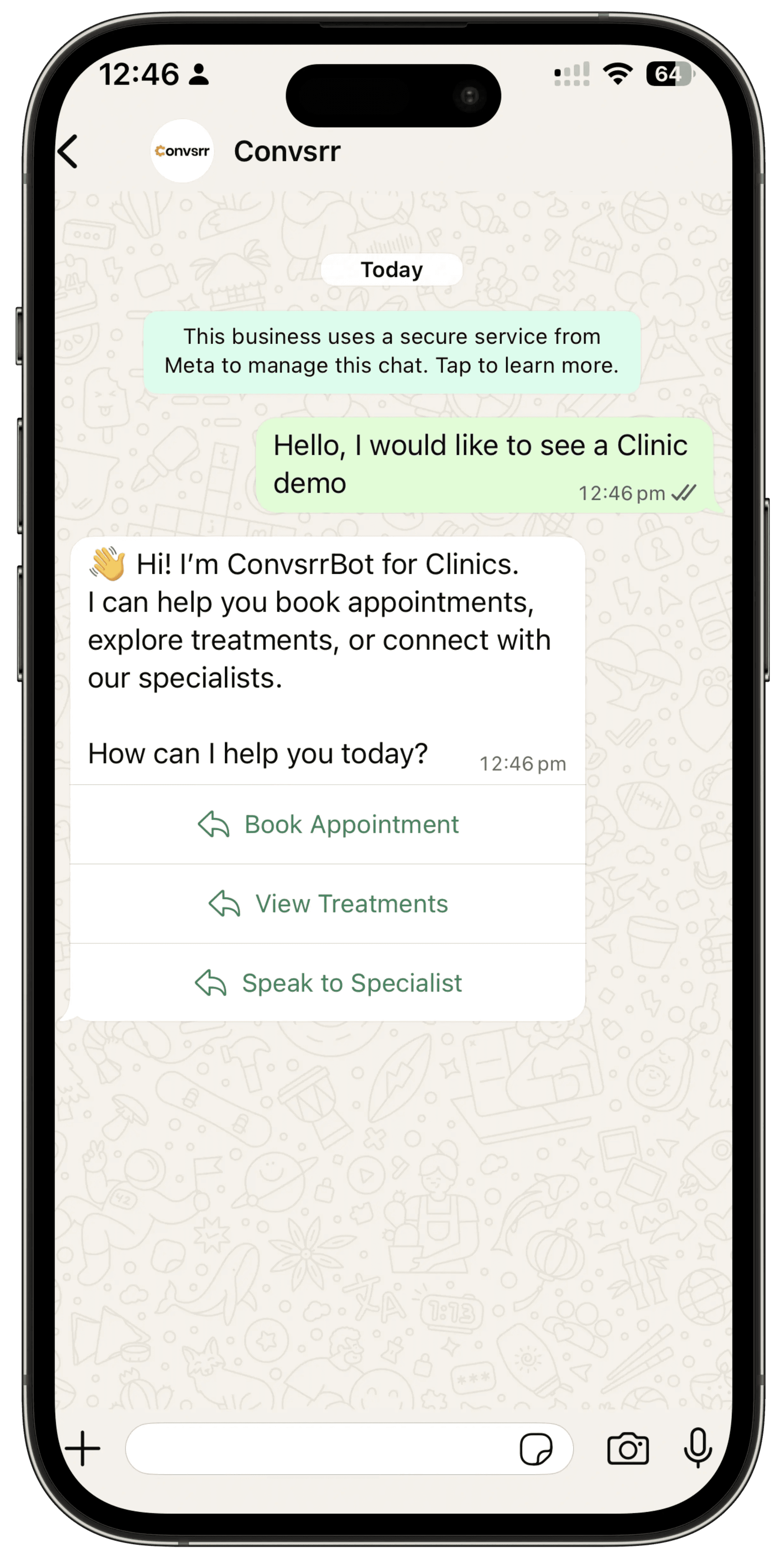 WhatsApp - Clinic
