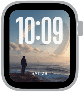 celestial order Apple Watch face preview 1 featuring modern.