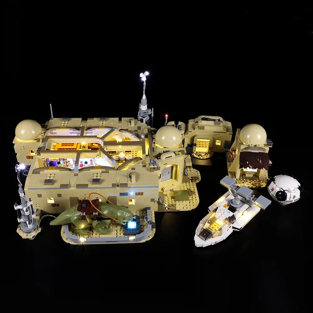 LED-lyssett til LEGO® Mos Eisley Cantina 75290 - Brikkenerd
