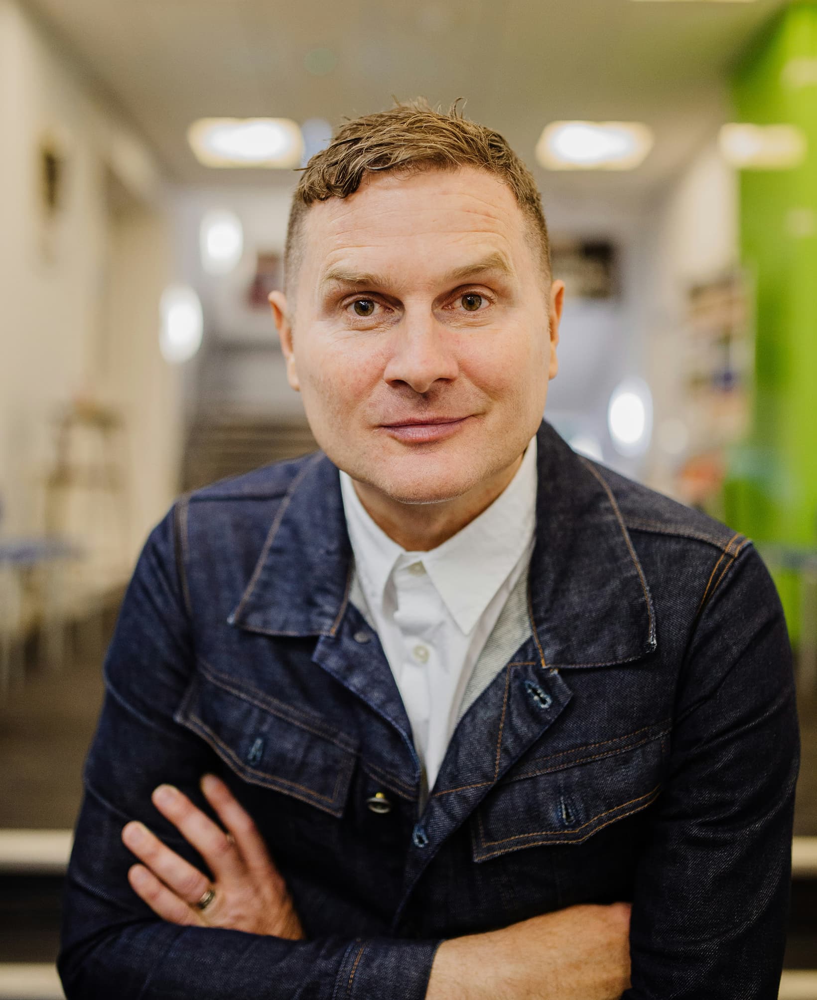 Portrait of the Fourthogo founder, photographed for the case study