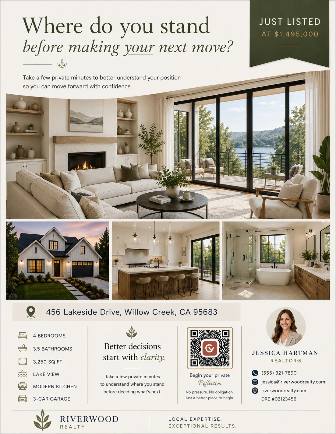 Open-house flyer