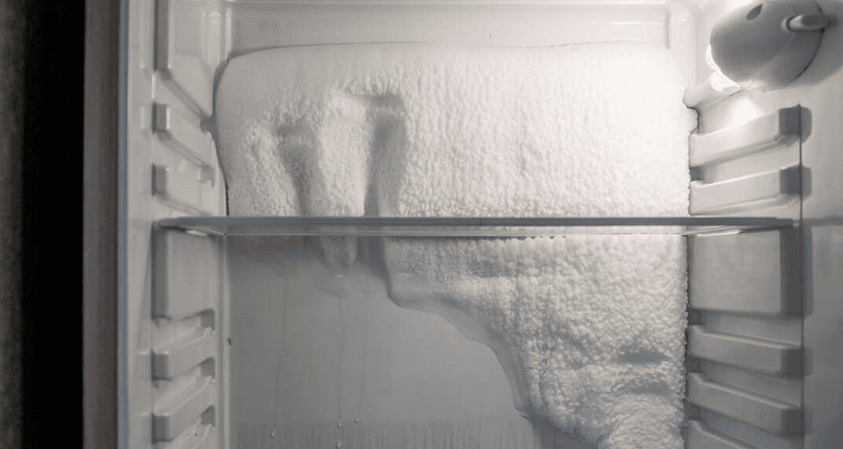 Does your frost-filled freezer look like an ice palace?