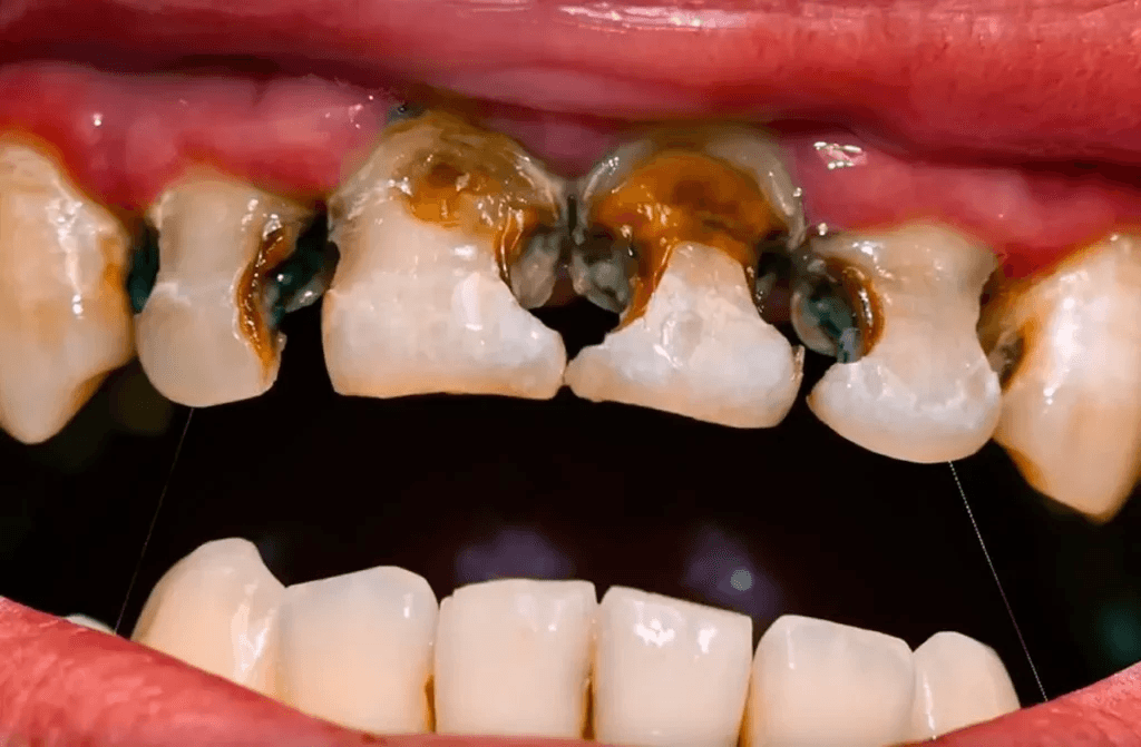 sever dental cavities