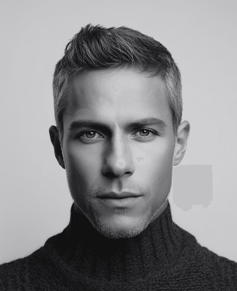 Team member looking towards camera