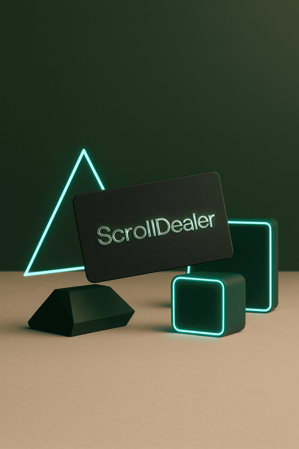 Female hand shows a card