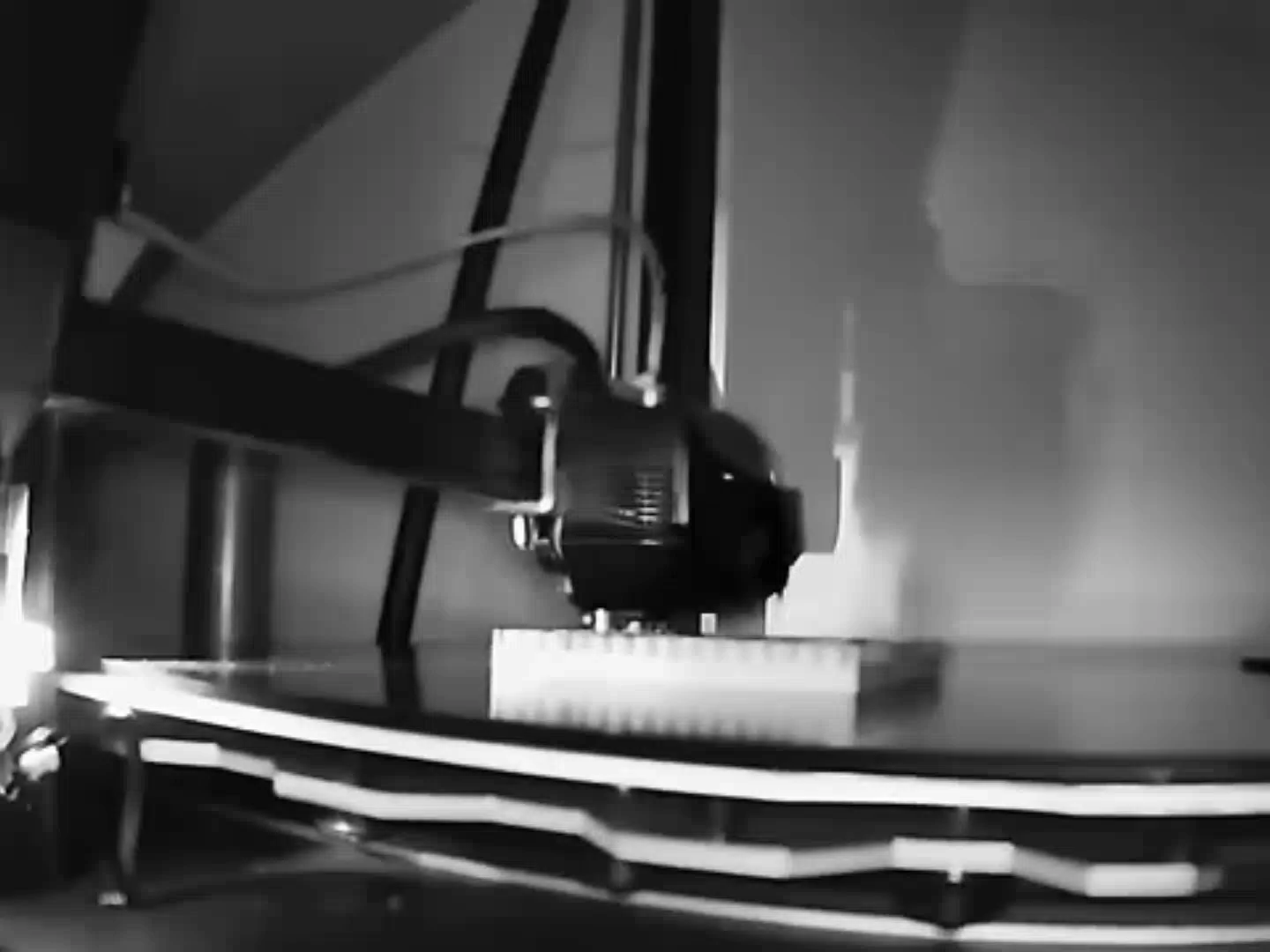 "3D printer, 3D printing, office workflow, design process, process archive, surveillance camera recording, digital fabrication, 3D model, prototype, physical model, architectural interior design, client workflow, Ukraine"