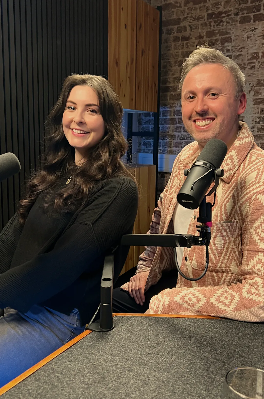 Black plastic pouch on velvet