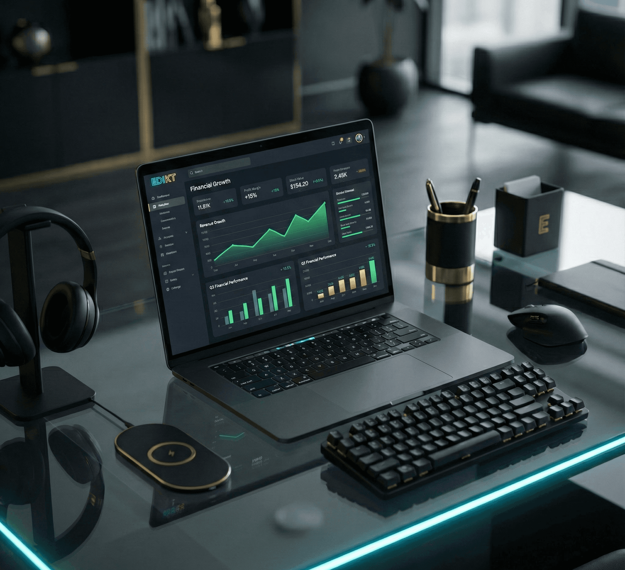 This image represents Edikt Media’s digital marketing and CGI ad services — covering social media strategy, performance campaigns, and creative ad content that drives results.