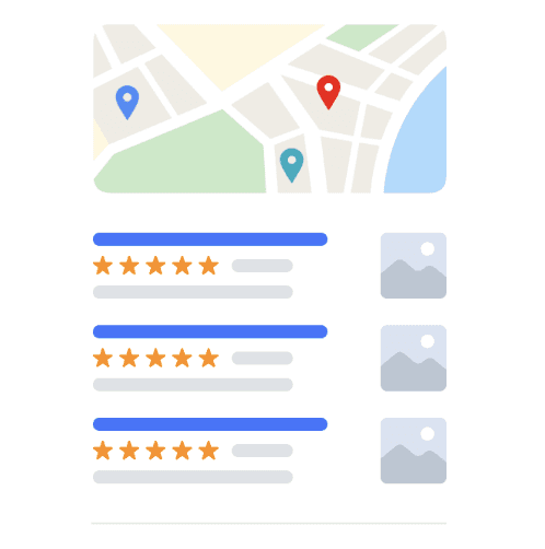 Local SEO search example