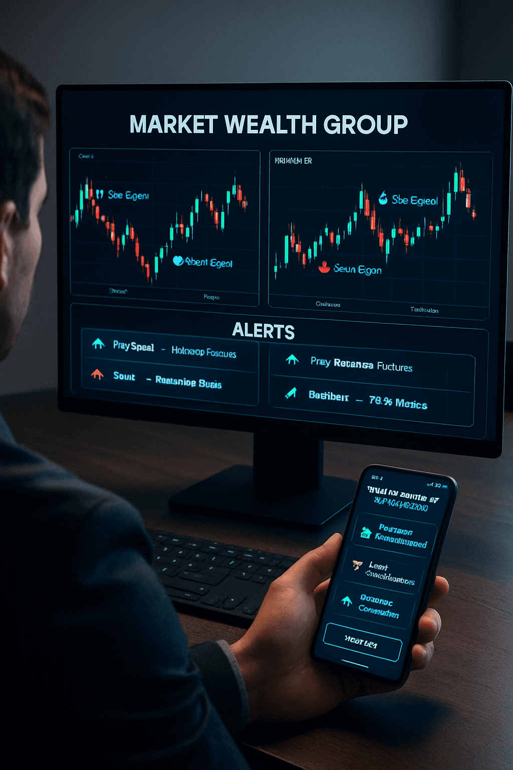 Credit card mockup displaying $430,000 balance and masked card details