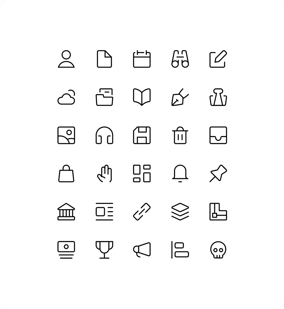 Icons for Interface Design