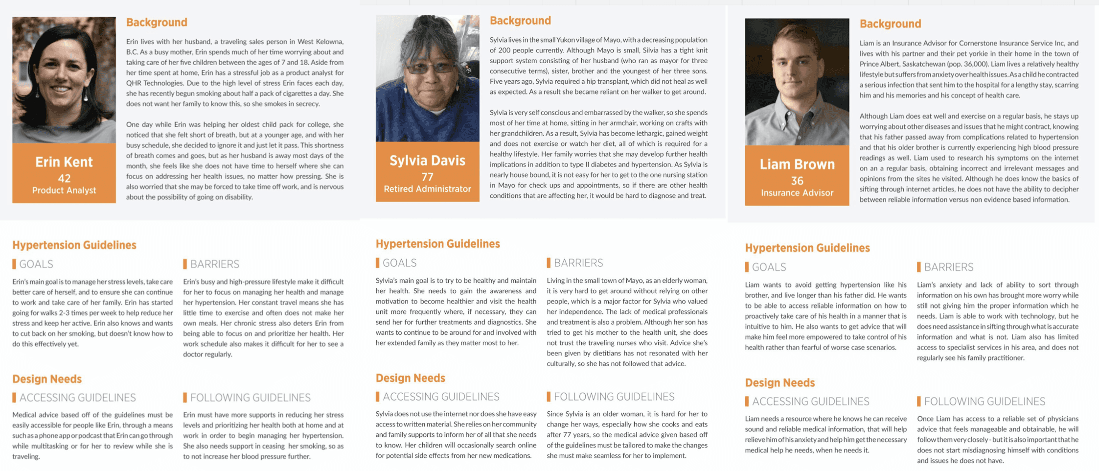 Persona development (to anchor real constraints, not demographics)