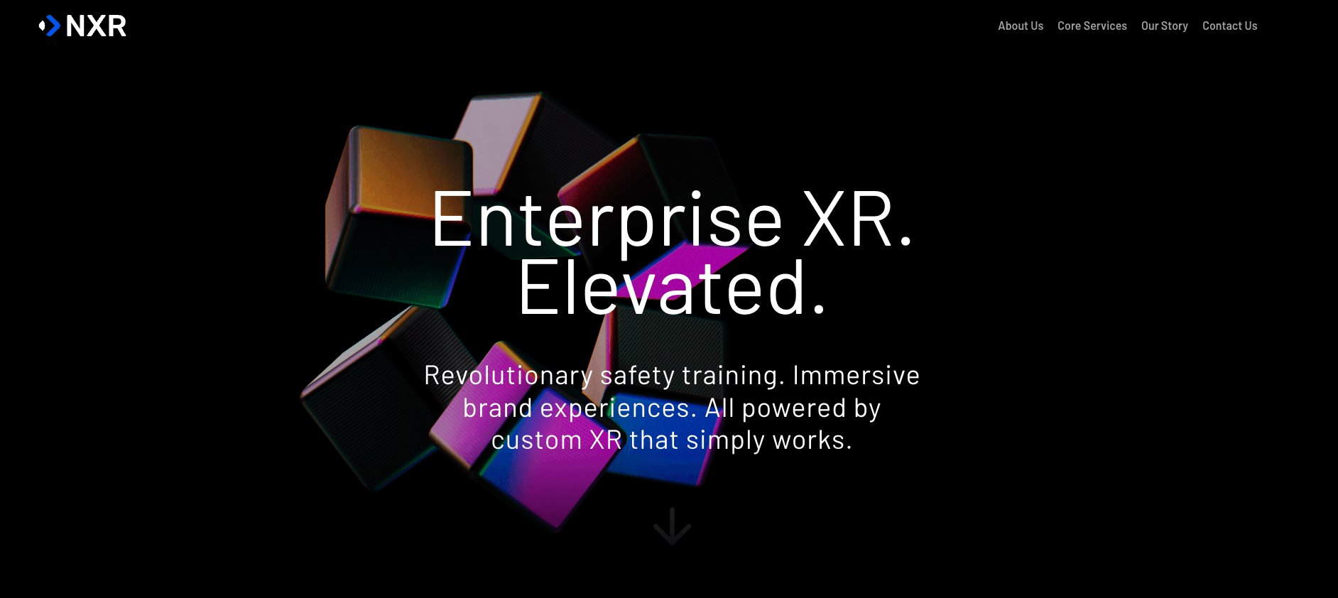 NXR website AR, VR development company