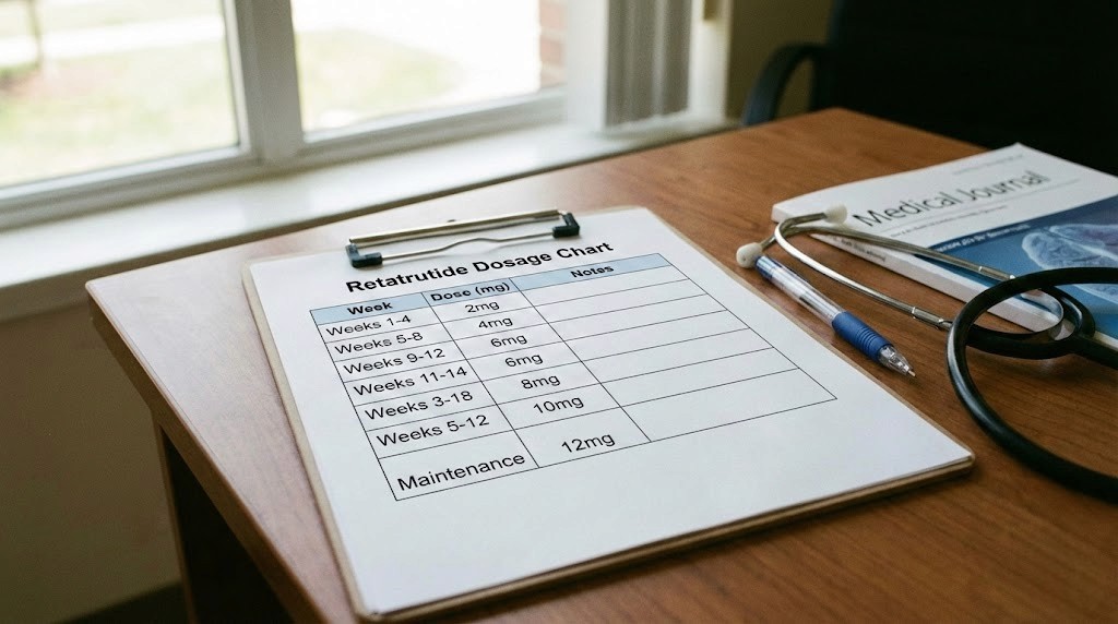 Retatrutide dose chart