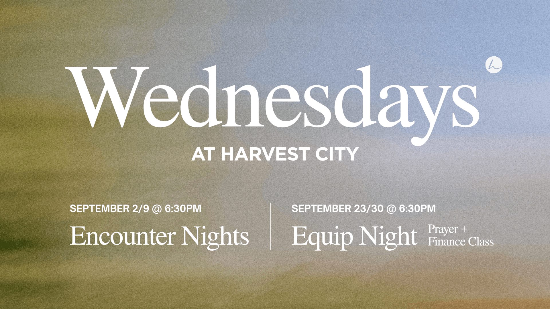 Wednesdays at harvest city church in san antonio tx