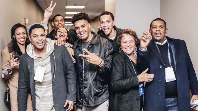 Photographer holding camera