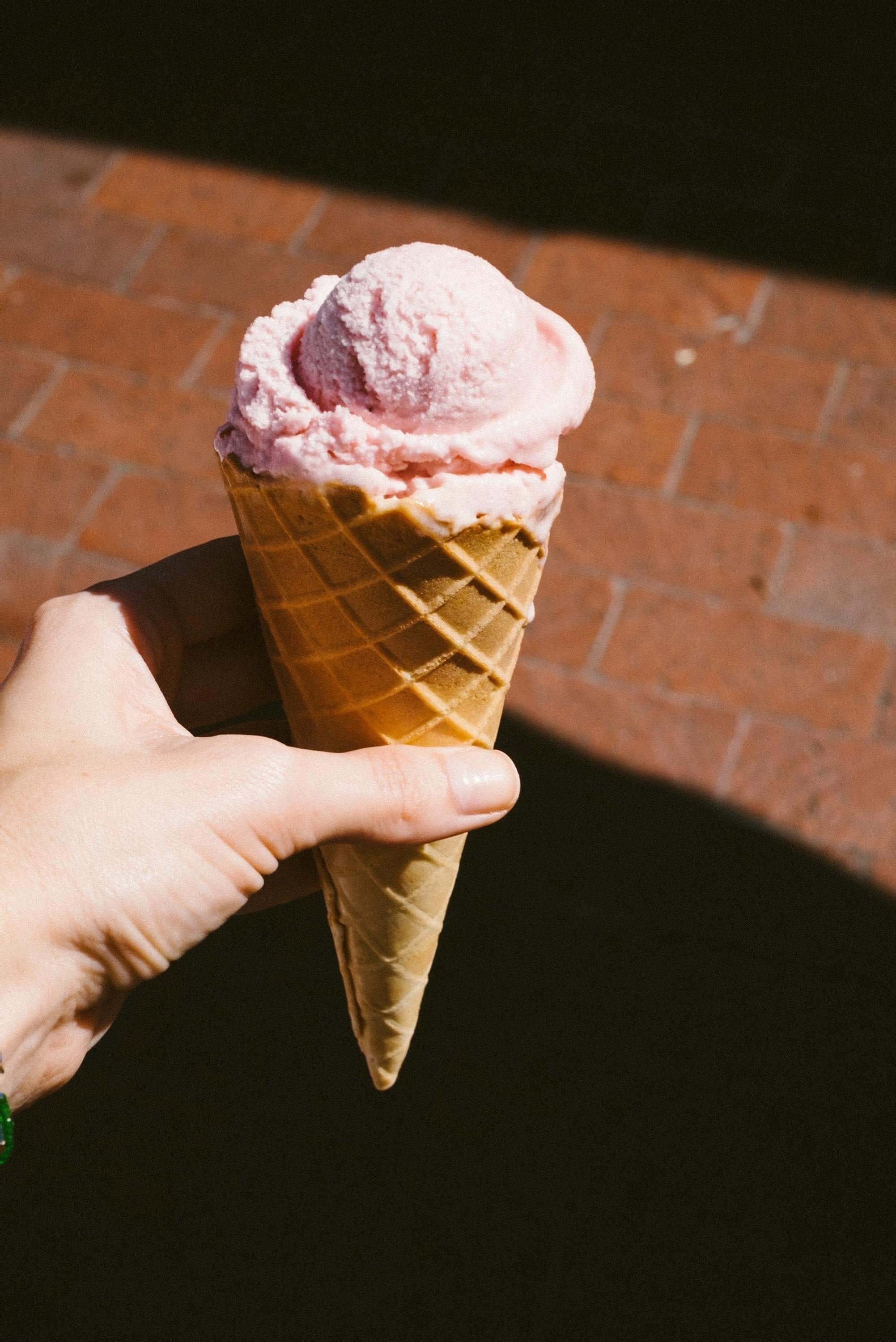 Mixed Bery ice cream