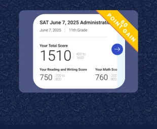 Student success story: 1500+ SAT score achievement