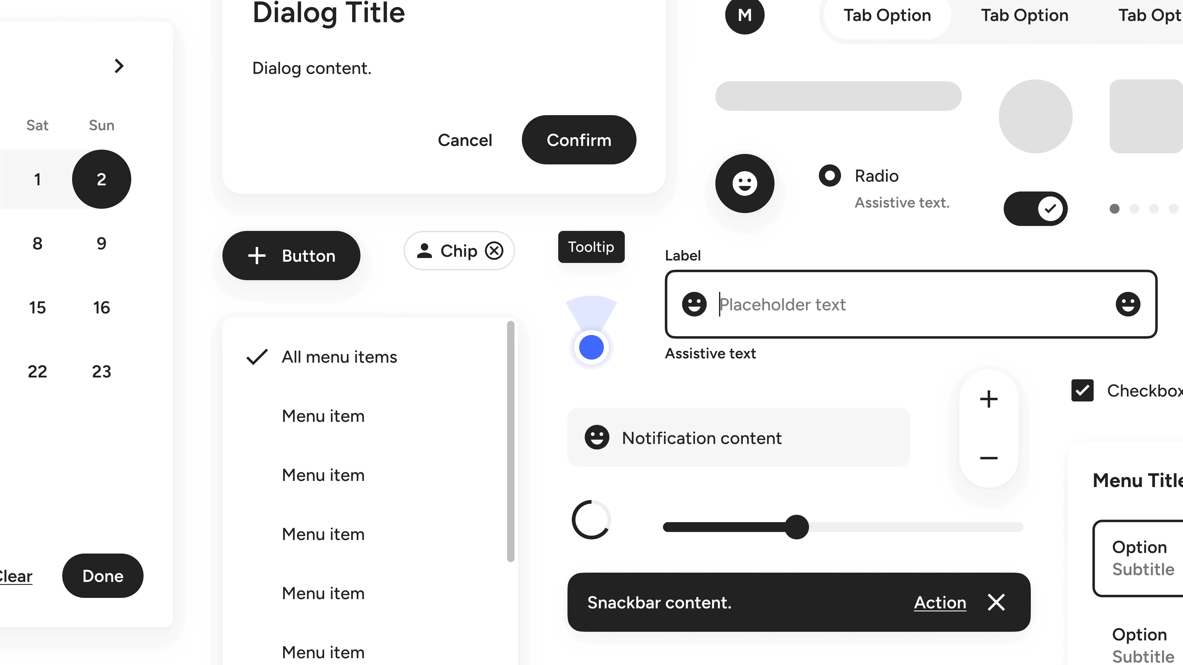Dashboard Sidebar Close Up