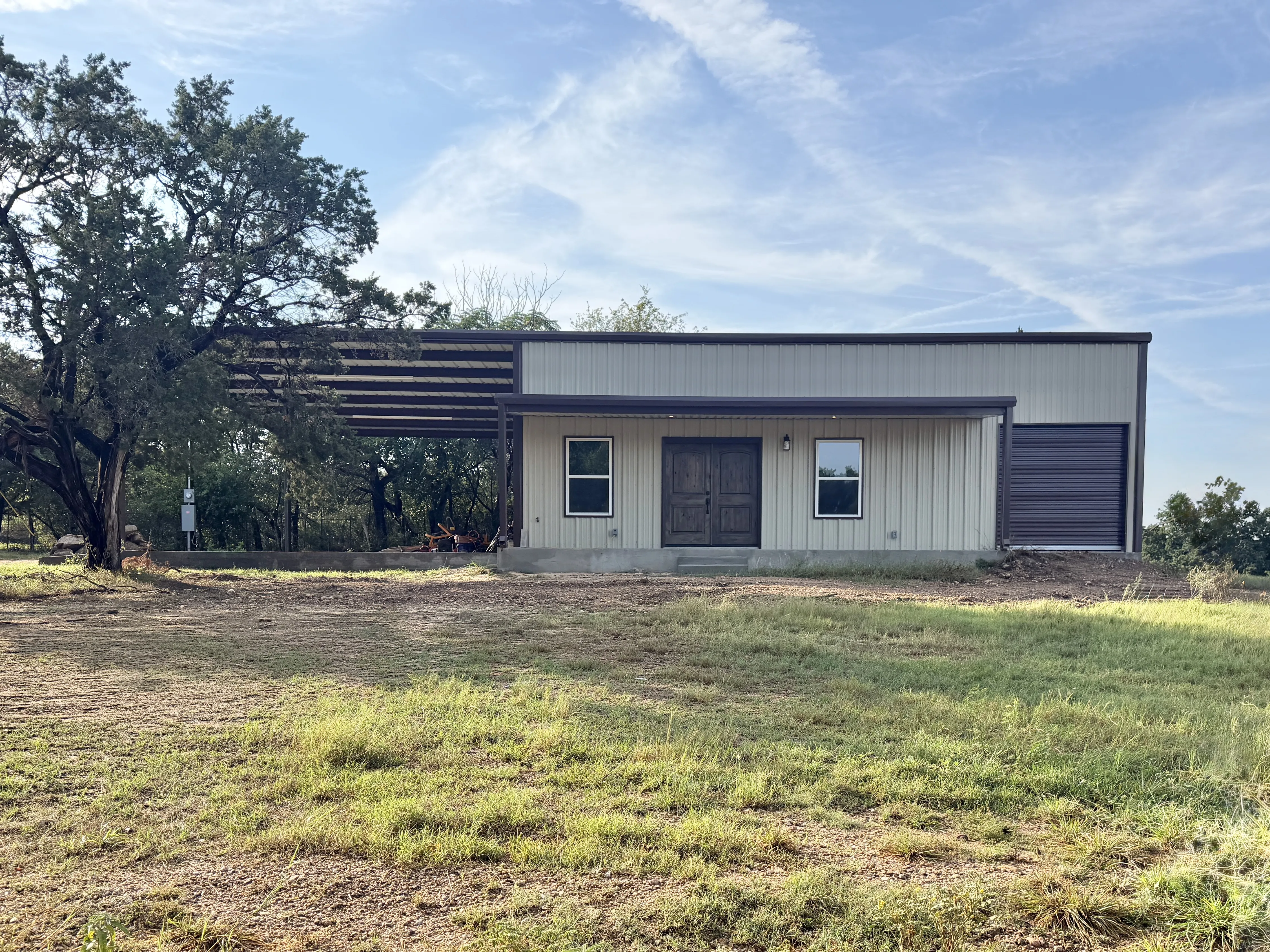 Mother in Law Barndominium in Lampasas Texas by Perks Metal Works