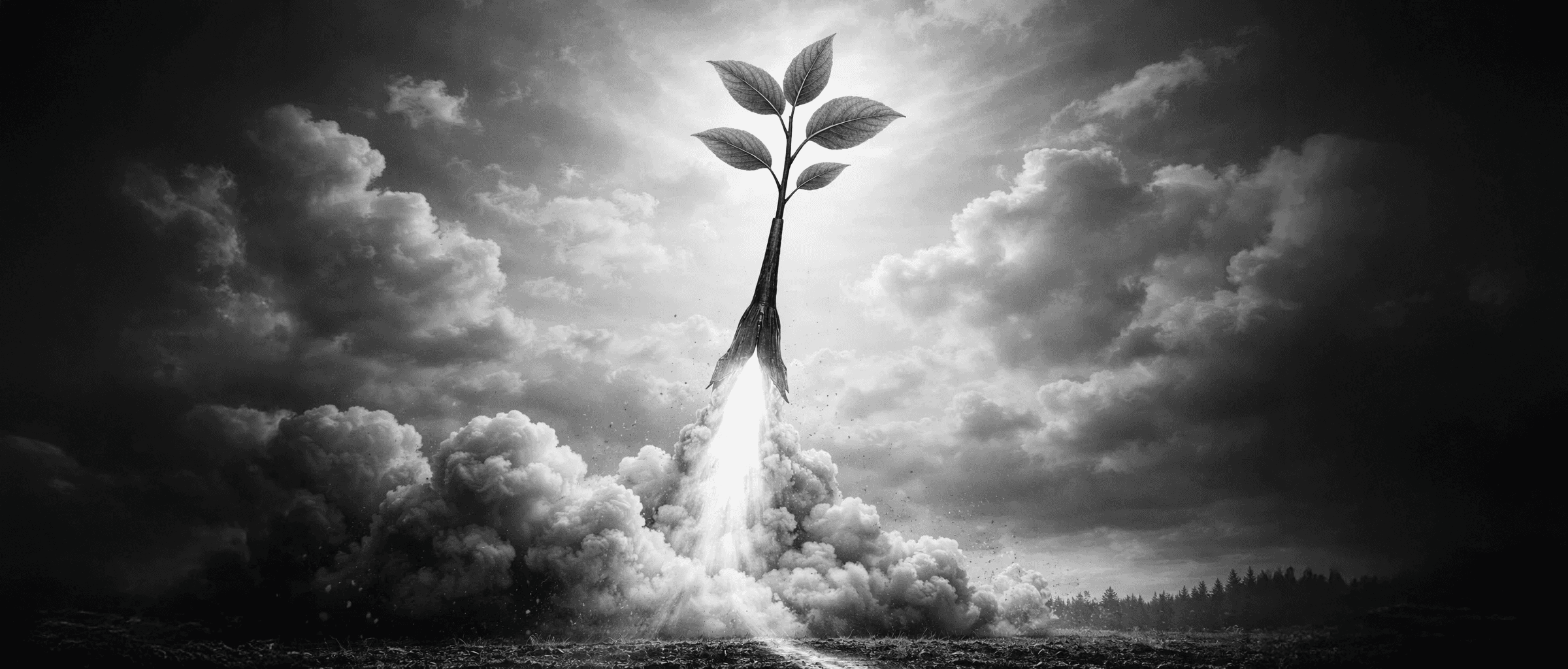 Drone shot of a running track at night