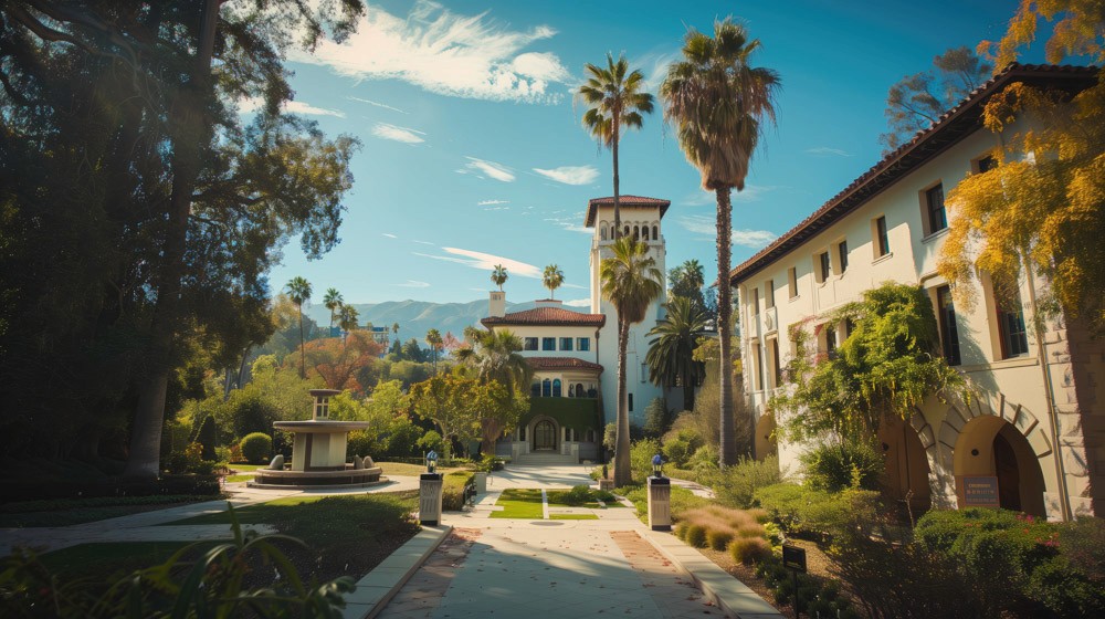 a group of people sitting around a table with laptops
