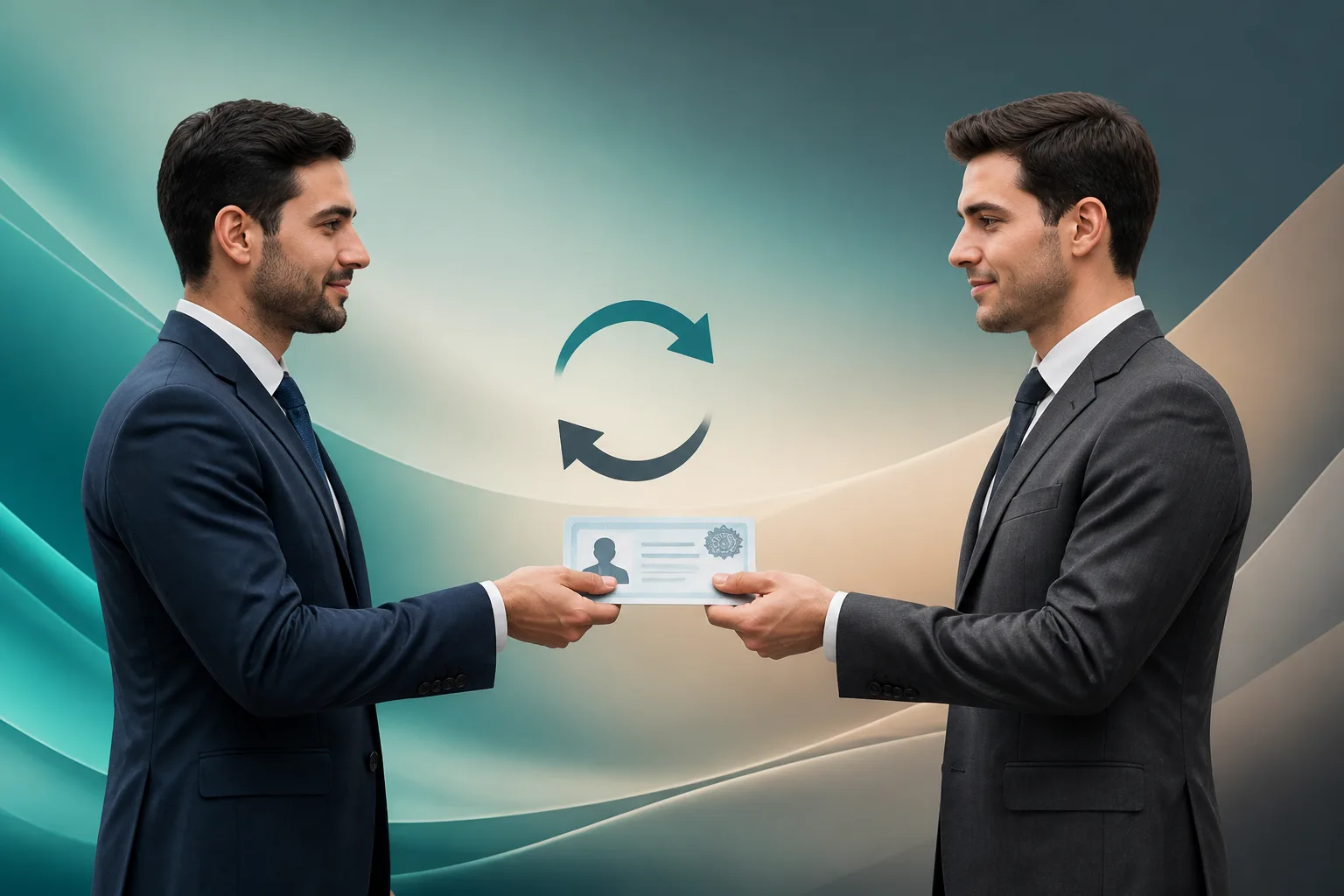 Changing the Manager on a Dubai License beside a Dubai trade license document and a
